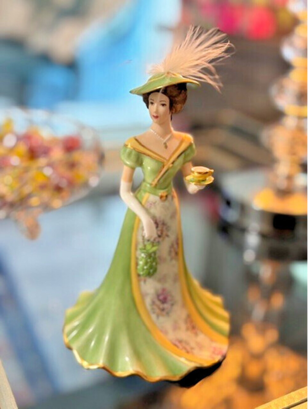 Afternoon Tea by Lena Liu Elegant Era Bell Collection Doll Figurine